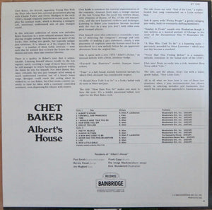 Chet Baker - Albert's House - 1980