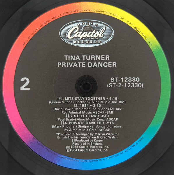 Tina Turner - Private Dancer