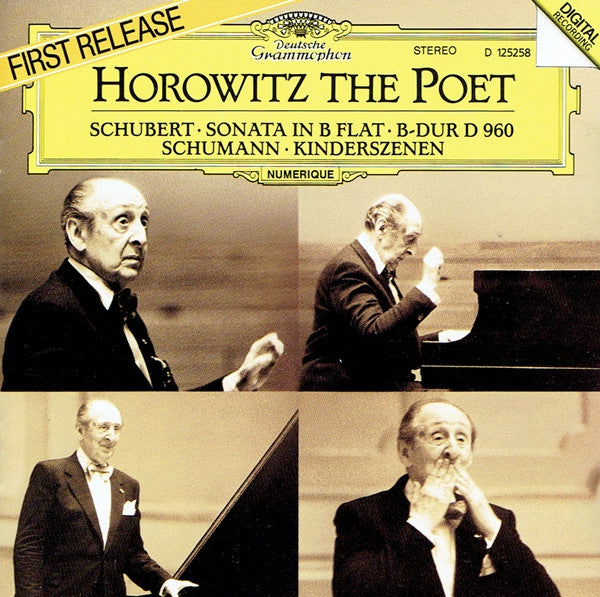 Vladimir Horowitz, Franz Schubert, Robert Schumann - Horowitz The Poet (CD) - 1991