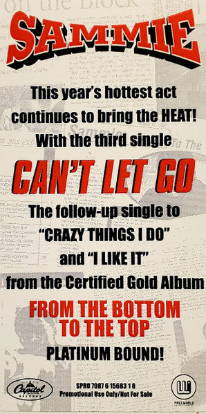 Sammie Feat. Lloyd - Can't Let Go - 2000