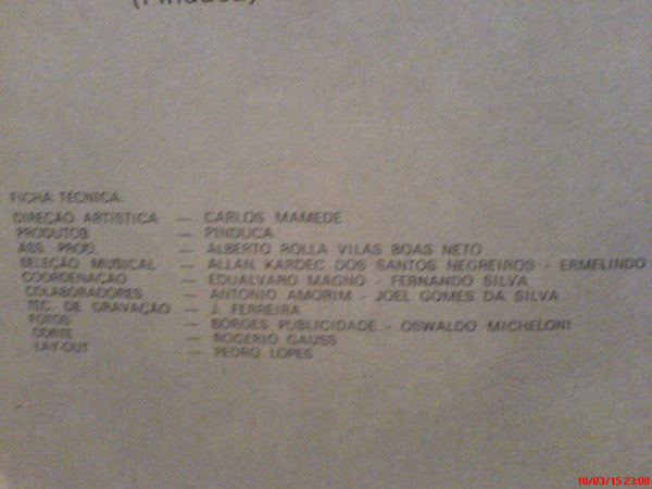Pinduca - Carimbó E Sirimbó No Embalo Do Pinduca - Vol. 2 - 1974