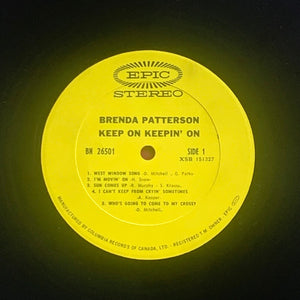 Brenda Patterson - Keep On Keepin' On