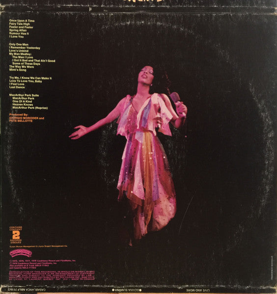 Donna Summer - Live And More - 1978