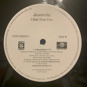 Juvenile (2) - I Got That Fire