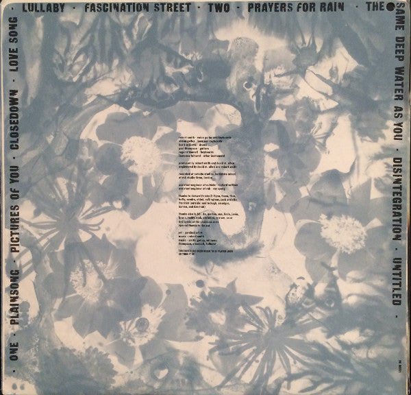 Cure, The - Disintegration - 1989
