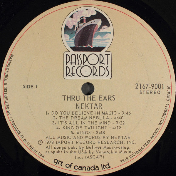 Nektar - Thru The Ears - 1978