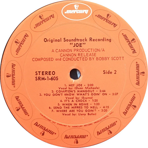 Jerry Butler And Exuma - Joe Original Soundtrack - 1970