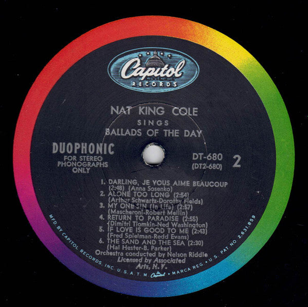 Nat King Cole - Ballads Of The Day