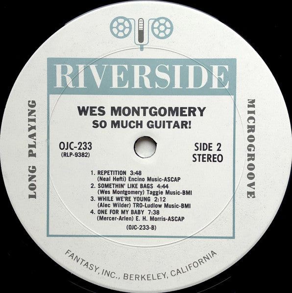 Wes Montgomery - So Much Guitar! - 1986