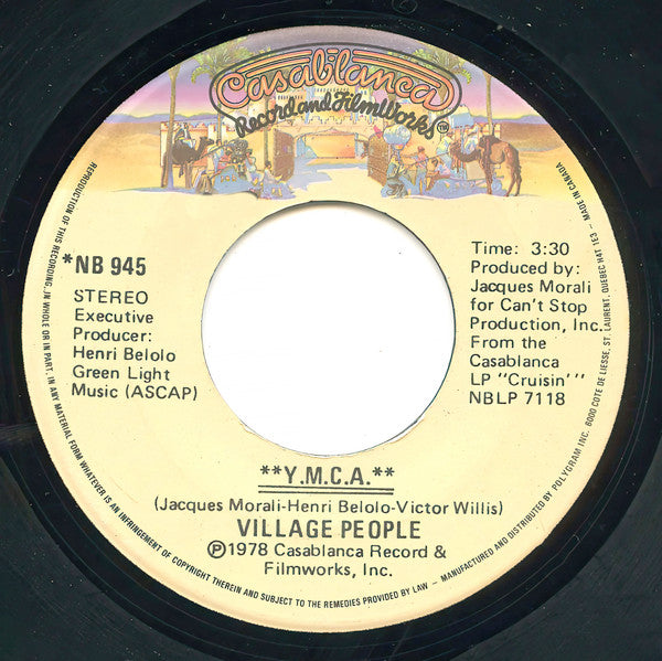 Village People - Y.M.C.A. Vinyl Record