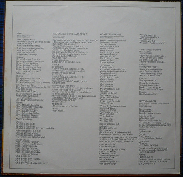 Chilly - Showbiz - 1980