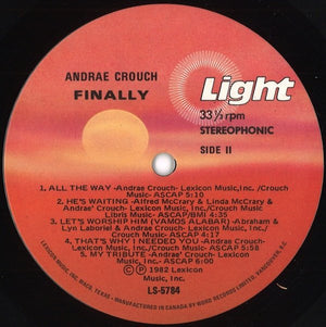 Andraé Crouch - Finally - 1982