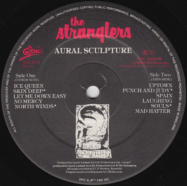 Stranglers, The - Aural Sculpture - 1984