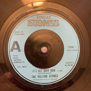 Rolling Stones, The - It's All Over Now / I Want To Be Loved - 1980