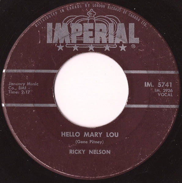 Ricky Nelson (2) - Hello Mary Lou