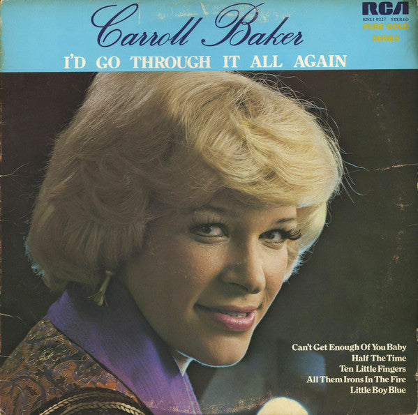 Carroll Baker - I'd Go Through It All Again Vinyl Record