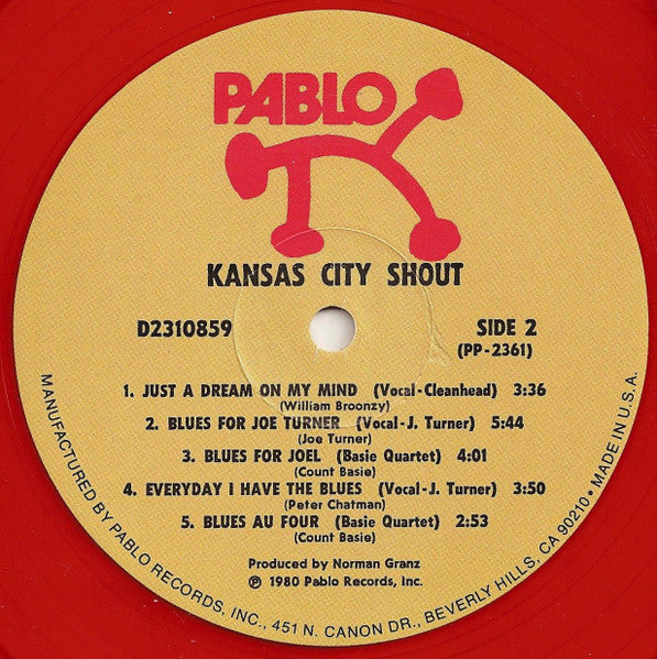 Count Basie, Big Joe Turner, Eddie "CleanHead" Vinson - Kansas City Shout - 1980