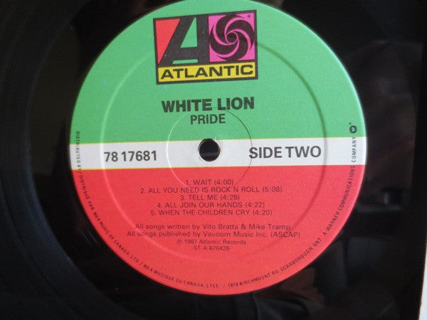 White Lion - Pride - 1987