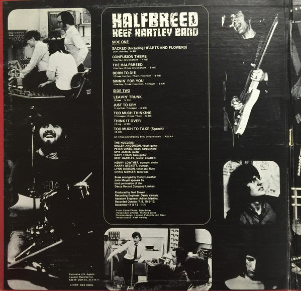 Keef Hartley Band, The - Halfbreed - 1969