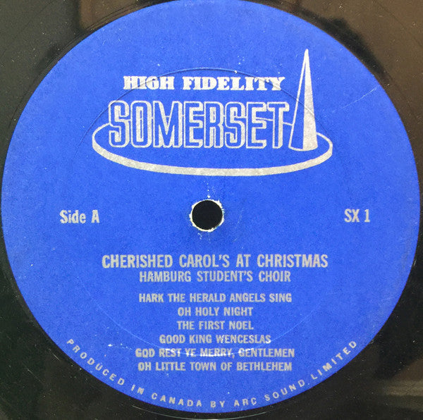 Hamburg Students' Choir, The - Cherished Carols At Christmas -