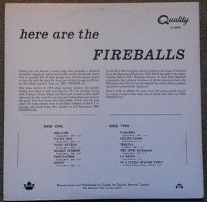 The Fireballs - Here Are The Fireballs