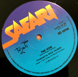 Toyah (3) - The Vow