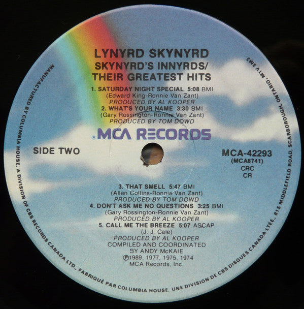 Lynyrd Skynyrd - Skynyrd's Innyrds/ Their Greatest Hits