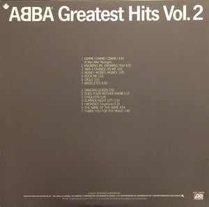 ABBA - Greatest Hits Vol. 2 Vinyl Record