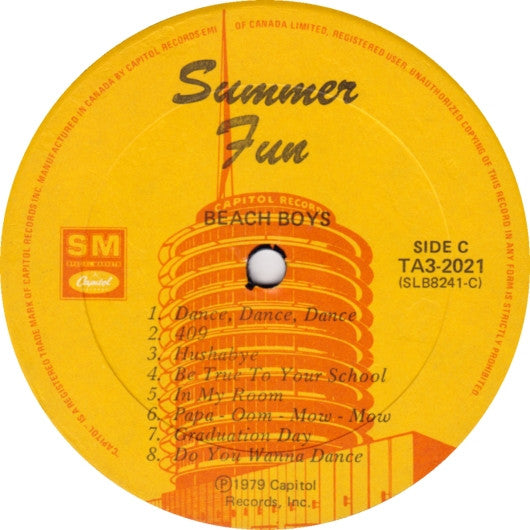 Beach Boys, The - Summer Fun - 1979