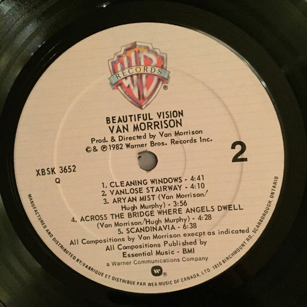 Van Morrison - Beautiful Vision - 1982