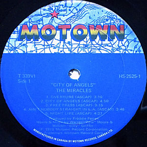 The Miracles - City Of Angels Vinyl Record