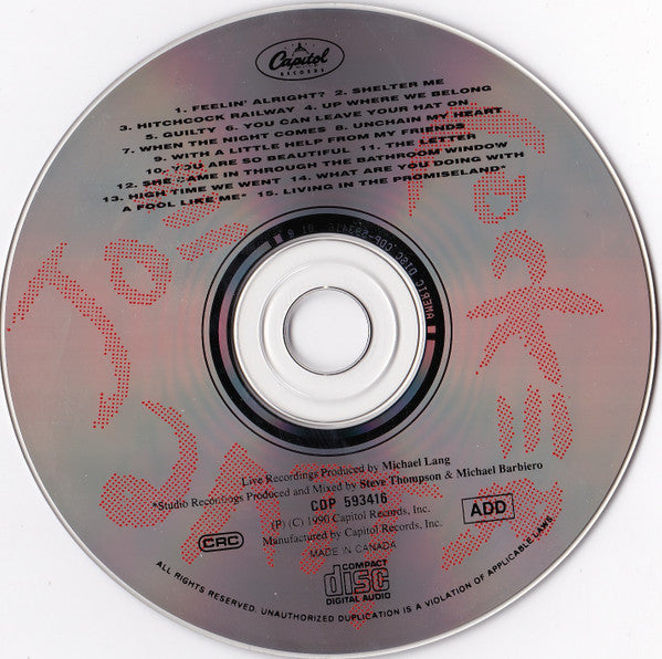 Joe Cocker - Joe Cocker Live (CD) - 1990