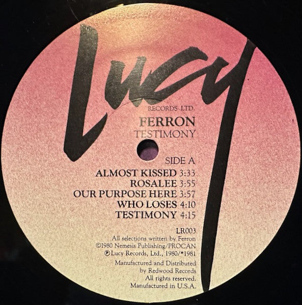 Ferron (2) - Testimony