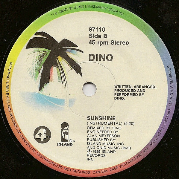 Dino - Sunshine - 1989