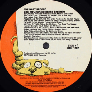 Bob McGrath / Katharine Smithrim - The Baby Record - 1983