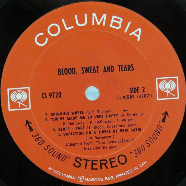 Blood, Sweat And Tears - Blood, Sweat And Tears - 1969