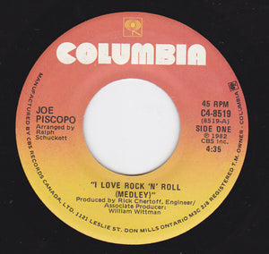 Joe Piscopo - I Love Rock 'N Roll (Medley) - 1982
