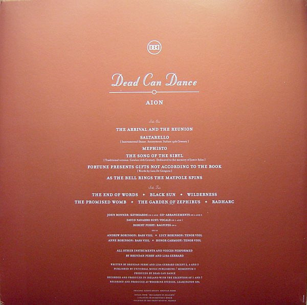 Dead Can Dance - Aion - 2011