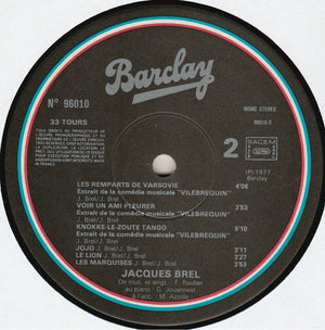 Jacques Brel - Brel - 1977