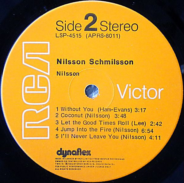 Harry Nilsson - Nilsson Schmilsson -