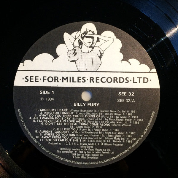 Billy Fury - Billy Fury - 1984