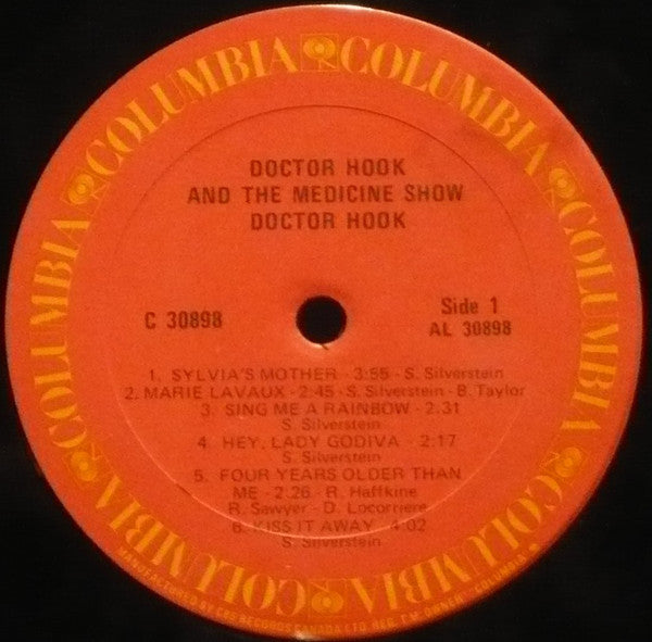 Doctor Hook And The Medicine Show - Doctor Hook Vinyl Record