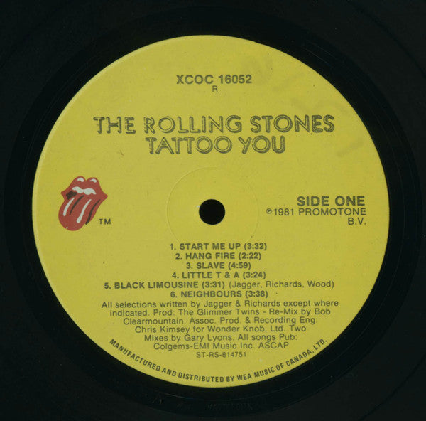 Rolling Stones, The - Tattoo You - 1981