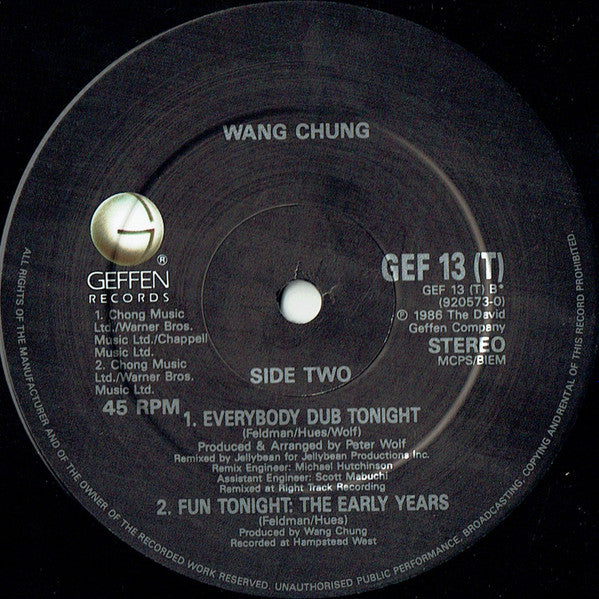 Wang Chung - Everybody Have Fun Tonight