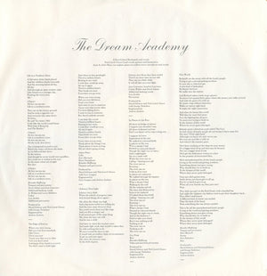 Dream Academy, The - The Dream Academy - 1985