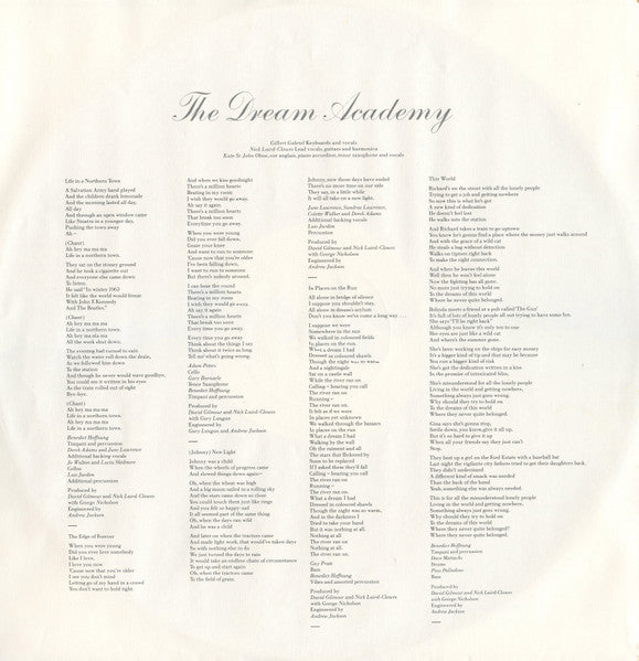 Dream Academy, The - The Dream Academy - 1985