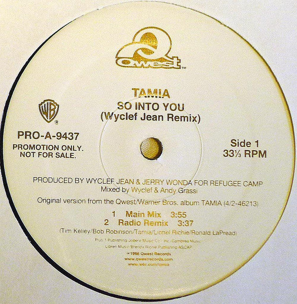Tamia - So Into You (Wyclef Jean Remix) - 1998