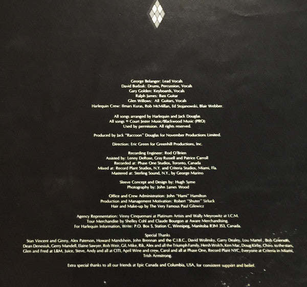 Harlequin - One False Move - 1982