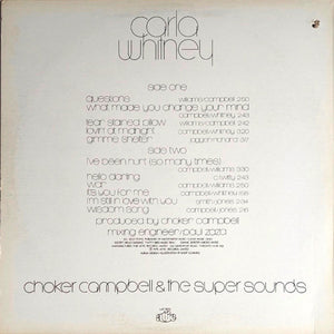 Carla Whitney, Choker Campbell & The Super Sounds - Carla Whitney - 1975