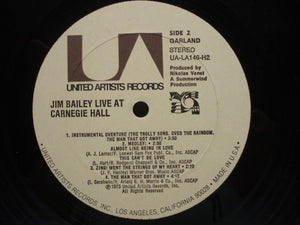 Jim Bailey - Live At Carnegie Hall